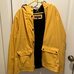 Women's Yellow rain jacket
